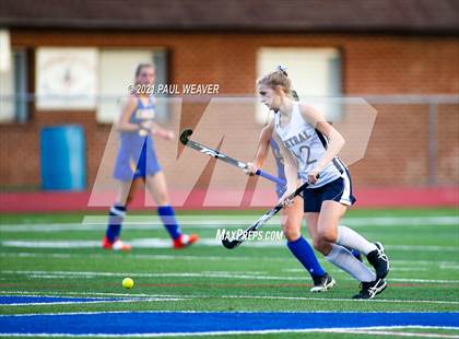 Thumbnail 3 in Line Mountain vs Central Columbia (PIAA District IV Class A First Round) photogallery.
