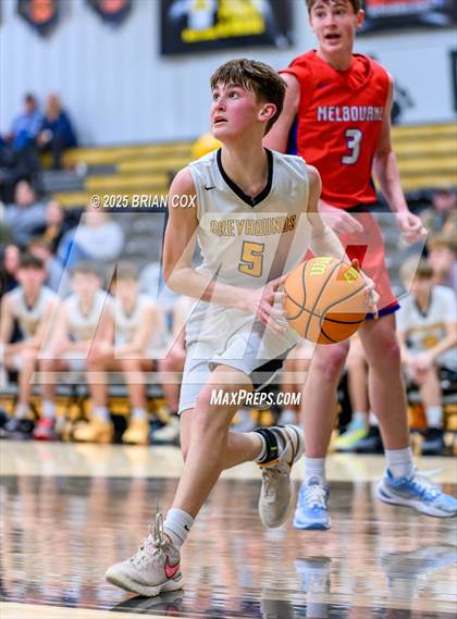Thumbnail 2 in Melbourne vs Salem (3A-2 District Tournament) photogallery.