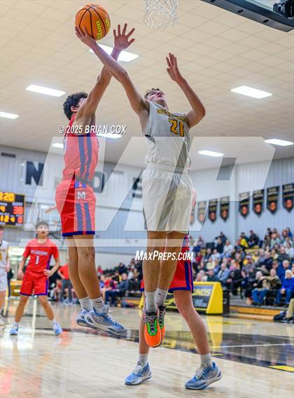 Thumbnail 2 in Melbourne vs Salem (3A-2 District Tournament) photogallery.