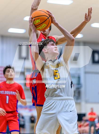 Thumbnail 1 in Melbourne vs Salem (3A-2 District Tournament) photogallery.