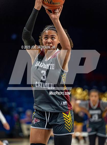Thumbnail 3 in Salpointe Catholic @ Sahuaro (MLK Basketball Classic) photogallery.