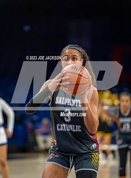 Thumbnail 2 in Salpointe Catholic @ Sahuaro (MLK Basketball Classic) photogallery.