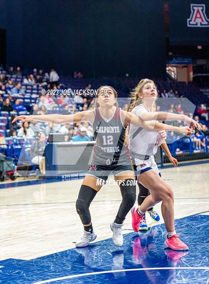 Thumbnail 3 in Salpointe Catholic @ Sahuaro (MLK Basketball Classic) photogallery.