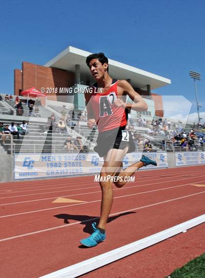 Thumbnail 2 in CIF SS Track & Field Masters Meet (Boys 3200 Meter Run) photogallery.
