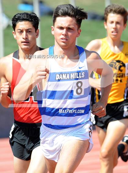 Thumbnail 3 in CIF SS Track & Field Masters Meet (Boys 3200 Meter Run) photogallery.