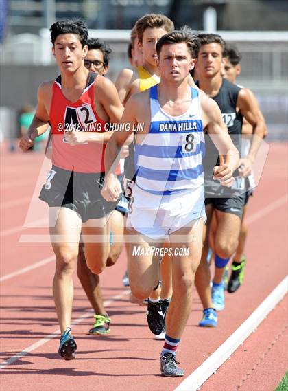 Thumbnail 1 in CIF SS Track & Field Masters Meet (Boys 3200 Meter Run) photogallery.
