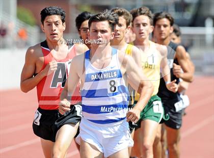 Thumbnail 3 in CIF SS Track & Field Masters Meet (Boys 3200 Meter Run) photogallery.