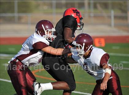 Thumbnail 3 in Calexico vs Mount Miguel (SDS Kickoff Classic) photogallery.