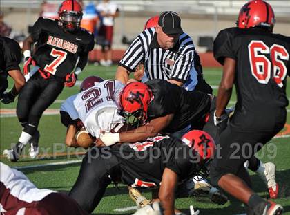 Thumbnail 1 in Calexico vs Mount Miguel (SDS Kickoff Classic) photogallery.