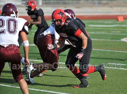 Thumbnail 1 in Calexico vs Mount Miguel (SDS Kickoff Classic) photogallery.