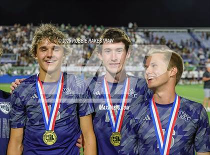 Thumbnail 3 in Walnut Grove vs. Southwest (UIL 5A Soccer Division I Final Medal Ceremony) photogallery.