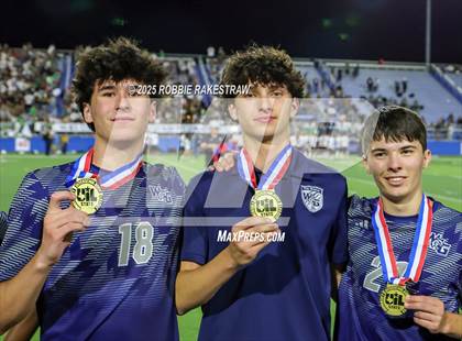 Thumbnail 3 in Walnut Grove vs. Southwest (UIL 5A Soccer Division I Final Medal Ceremony) photogallery.
