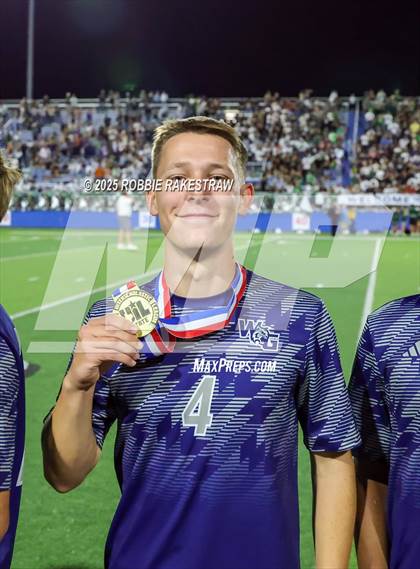 Thumbnail 3 in Walnut Grove vs. Southwest (UIL 5A Soccer Division I Final Medal Ceremony) photogallery.