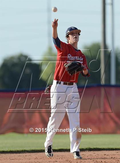 Thumbnail 3 in Calvary Baptist vs Riverside (LHSAA 2A 2nd Round Playoff) photogallery.