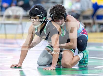 Thumbnail 3 in Churchill County Green vs Reno (Earl Wilken's Tournament) photogallery.