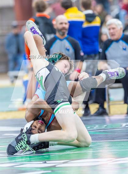 Thumbnail 2 in Churchill County Green vs Reno (Earl Wilken's Tournament) photogallery.