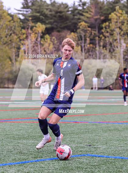 Thumbnail 3 in Milton Academy vs Thayer Academy (ISL Boys Showcase) photogallery.