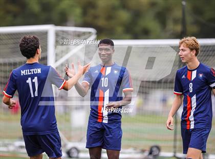 Thumbnail 2 in Milton Academy vs Thayer Academy (ISL Boys Showcase) photogallery.