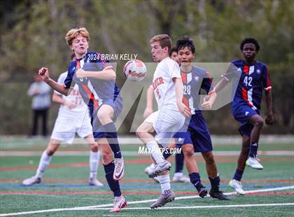 Thumbnail 3 in Milton Academy vs Thayer Academy (ISL Boys Showcase) photogallery.