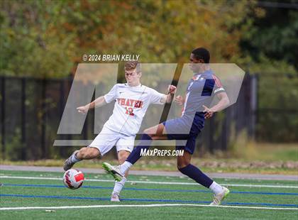Thumbnail 3 in Milton Academy vs Thayer Academy (ISL Boys Showcase) photogallery.