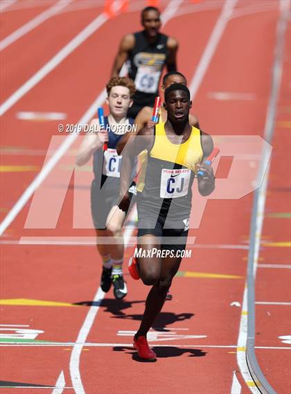 Thumbnail 3 in Penn Relays (Boys 4 x 400) photogallery.