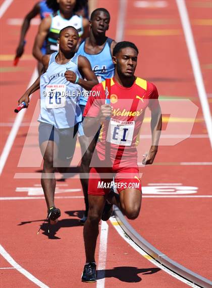 Thumbnail 3 in Penn Relays (Boys 4 x 400) photogallery.