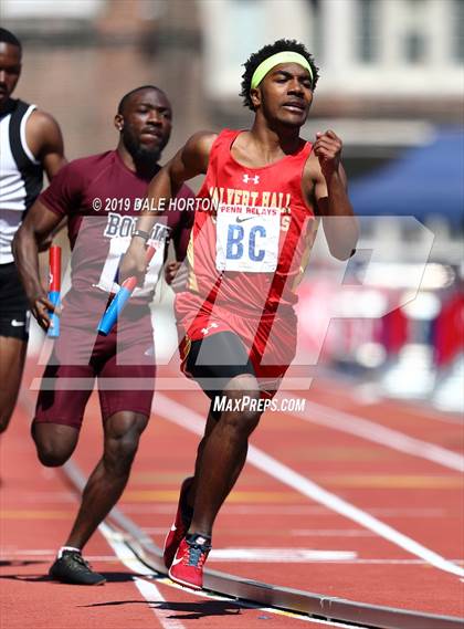 Thumbnail 3 in Penn Relays (Boys 4 x 400) photogallery.
