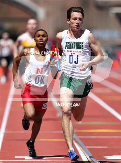 Thumbnail 2 in Penn Relays (Boys 4 x 400) photogallery.