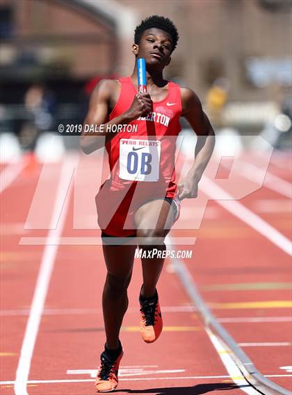 Thumbnail 1 in Penn Relays (Boys 4 x 400) photogallery.