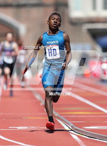 Thumbnail 2 in Penn Relays (Boys 4 x 400) photogallery.