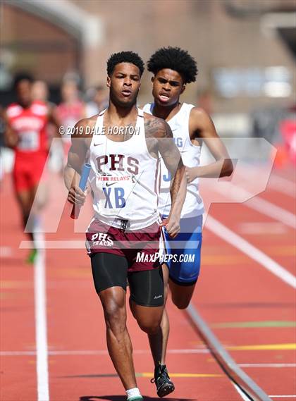 Thumbnail 1 in Penn Relays (Boys 4 x 400) photogallery.