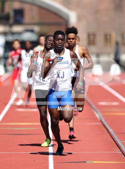 Thumbnail 2 in Penn Relays (Boys 4 x 400) photogallery.
