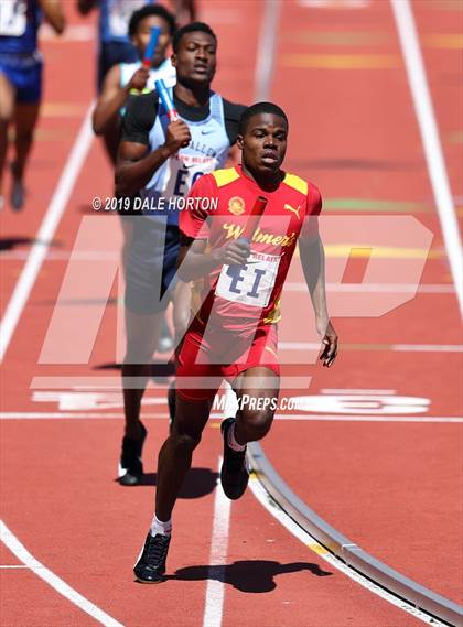 Thumbnail 3 in Penn Relays (Boys 4 x 400) photogallery.