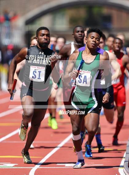 Thumbnail 2 in Penn Relays (Boys 4 x 400) photogallery.