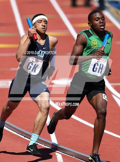 Thumbnail 1 in Penn Relays (Boys 4 x 400) photogallery.