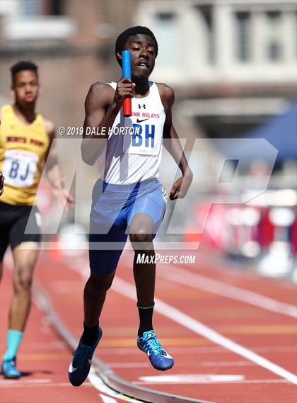 Thumbnail 2 in Penn Relays (Boys 4 x 400) photogallery.