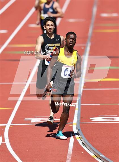 Thumbnail 3 in Penn Relays (Boys 4 x 400) photogallery.