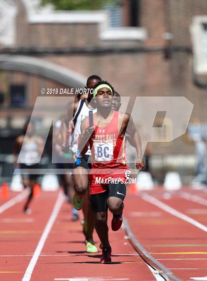 Thumbnail 2 in Penn Relays (Boys 4 x 400) photogallery.