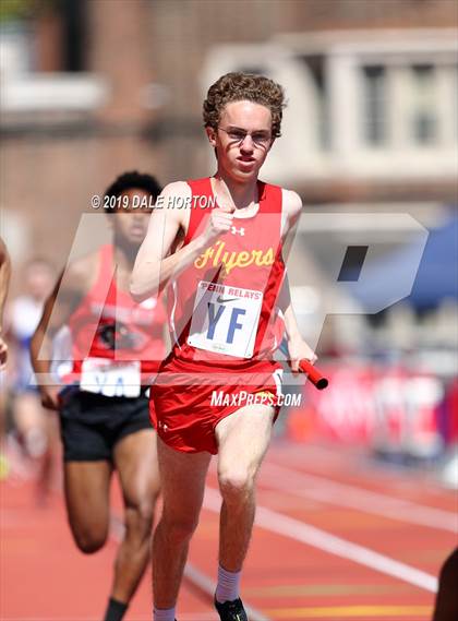 Thumbnail 1 in Penn Relays (Boys 4 x 400) photogallery.