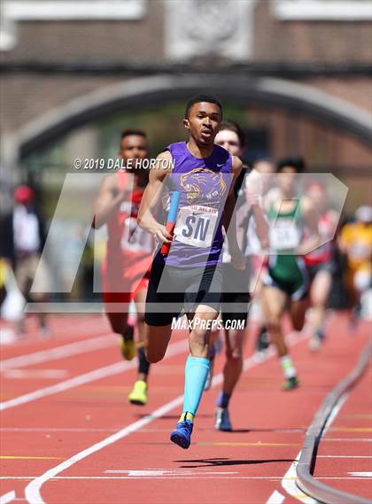 Thumbnail 1 in Penn Relays (Boys 4 x 400) photogallery.