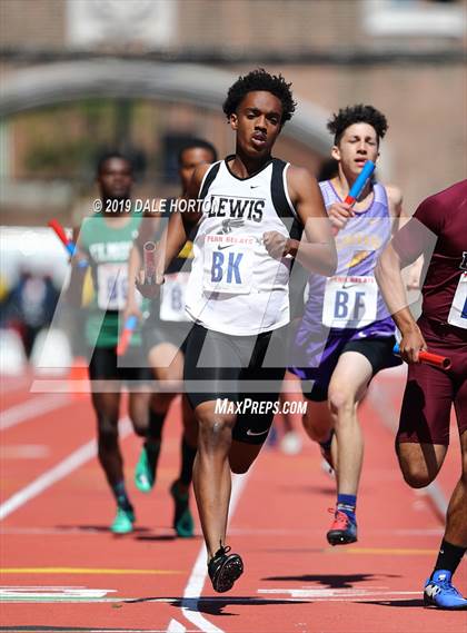 Thumbnail 1 in Penn Relays (Boys 4 x 400) photogallery.
