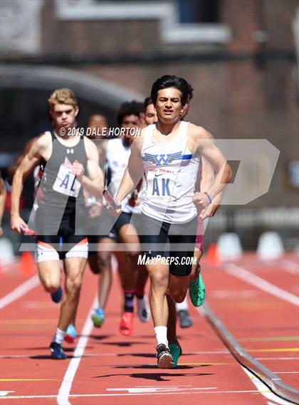 Thumbnail 3 in Penn Relays (Boys 4 x 400) photogallery.