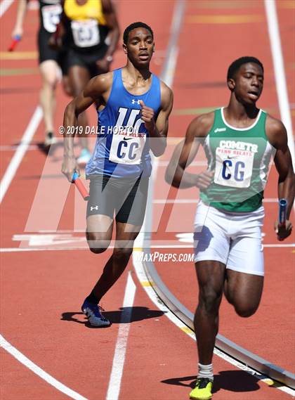 Thumbnail 2 in Penn Relays (Boys 4 x 400) photogallery.