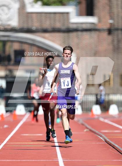 Thumbnail 3 in Penn Relays (Boys 4 x 400) photogallery.