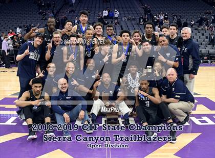 Thumbnail 1 in Sierra Canyon (CIF State Open Div. Award Photos) photogallery.