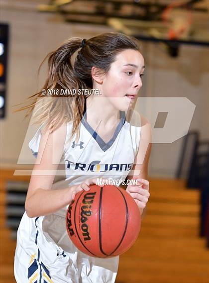 Thumbnail 1 in Rio Americano vs. Oak Ridge (Trojan Toss Up) photogallery.