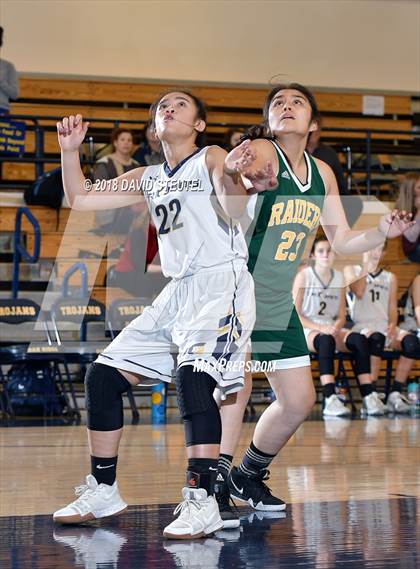 Thumbnail 3 in Rio Americano vs. Oak Ridge (Trojan Toss Up) photogallery.