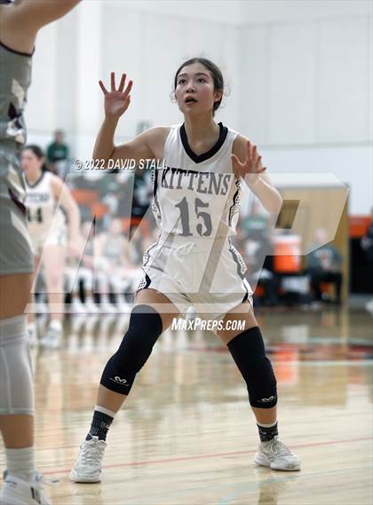 Thumbnail 3 in Moulton vs Industrial (Schulenburg Lady Horn Varsity Tournament) photogallery.