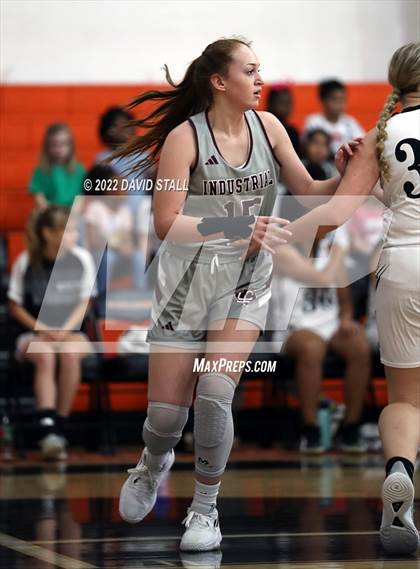 Thumbnail 1 in Moulton vs Industrial (Schulenburg Lady Horn Varsity Tournament) photogallery.