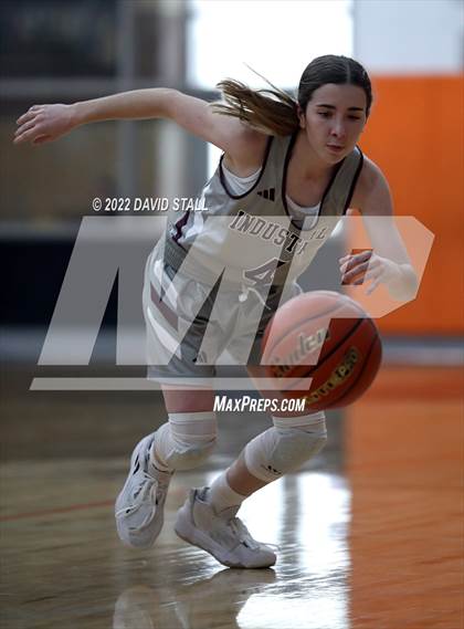 Thumbnail 2 in Moulton vs Industrial (Schulenburg Lady Horn Varsity Tournament) photogallery.